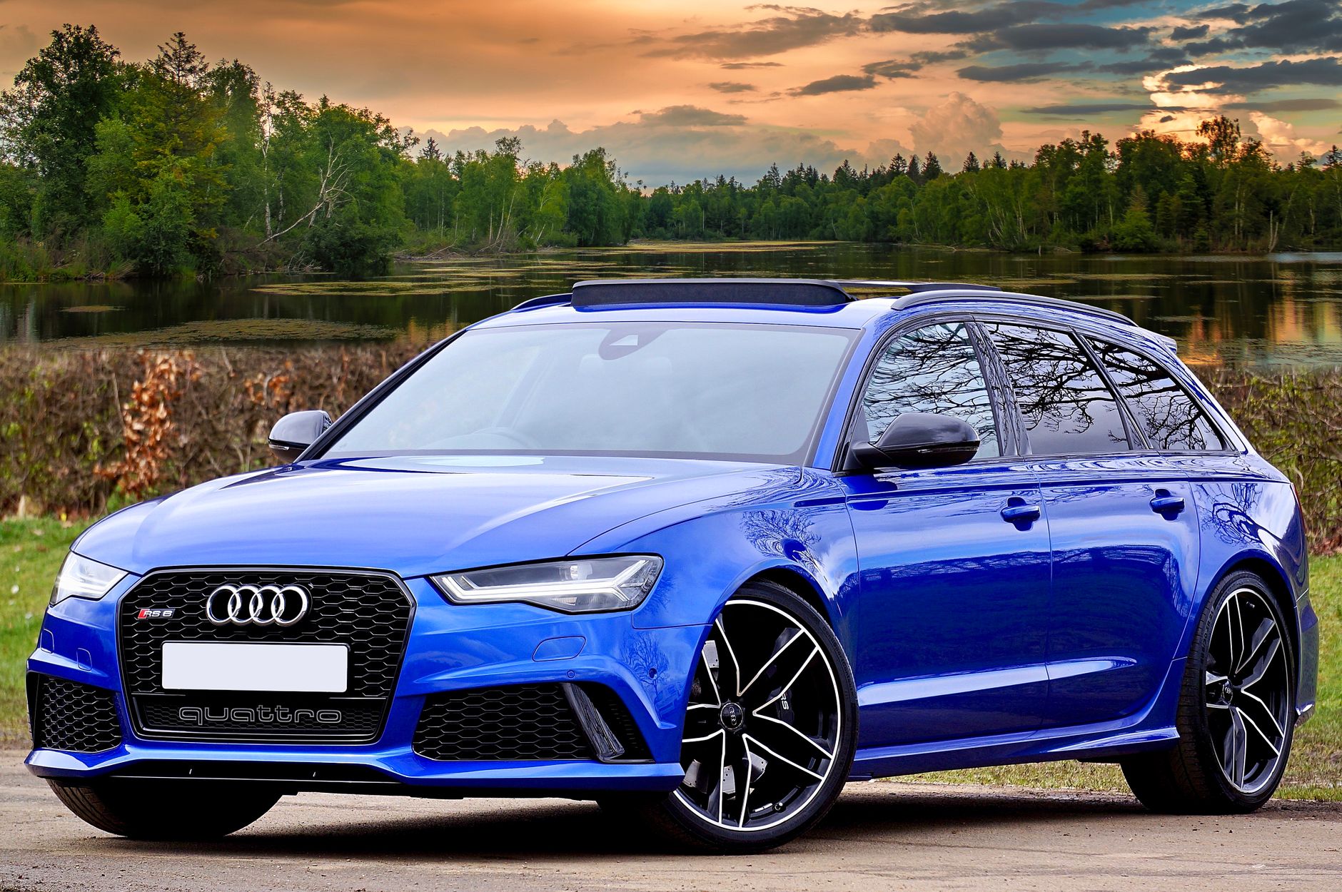 Audi RS6 Avant — PPF front pack + kerámia